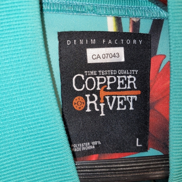 Flower Jacket Mens Large - Picture 7 of 8